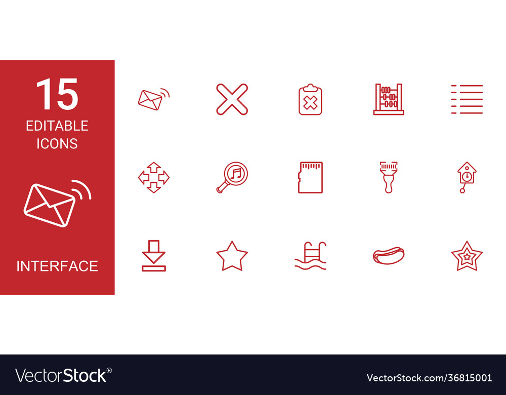 Interface icons