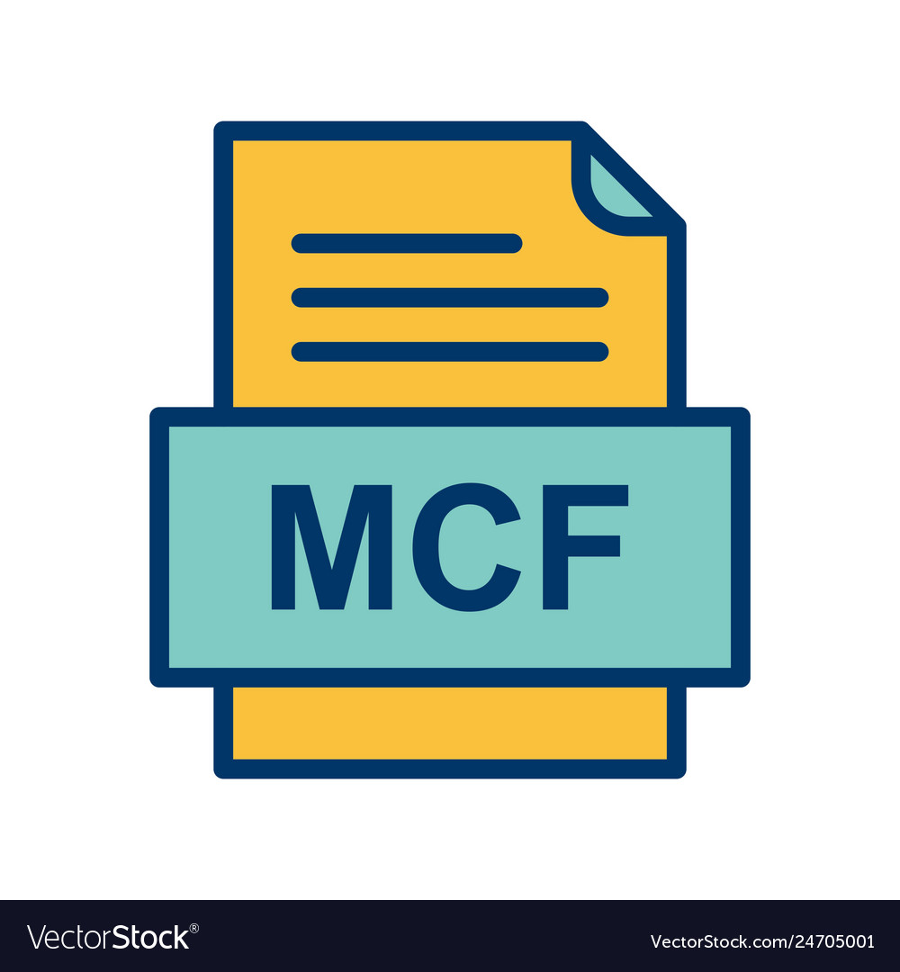 Mcf file document icon