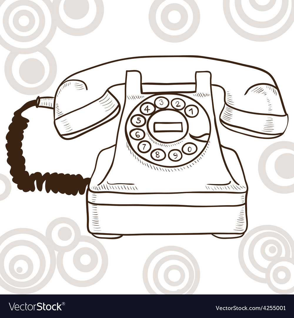 Vintage Retro Telefon
