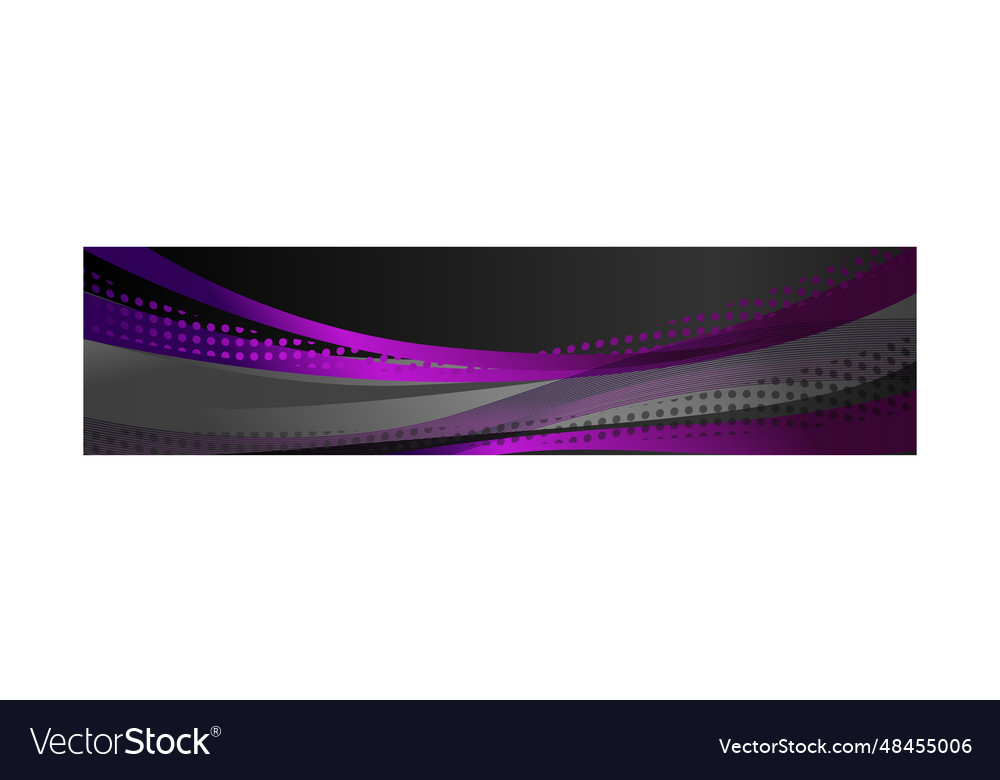 Abstract colorful wavy header design concept