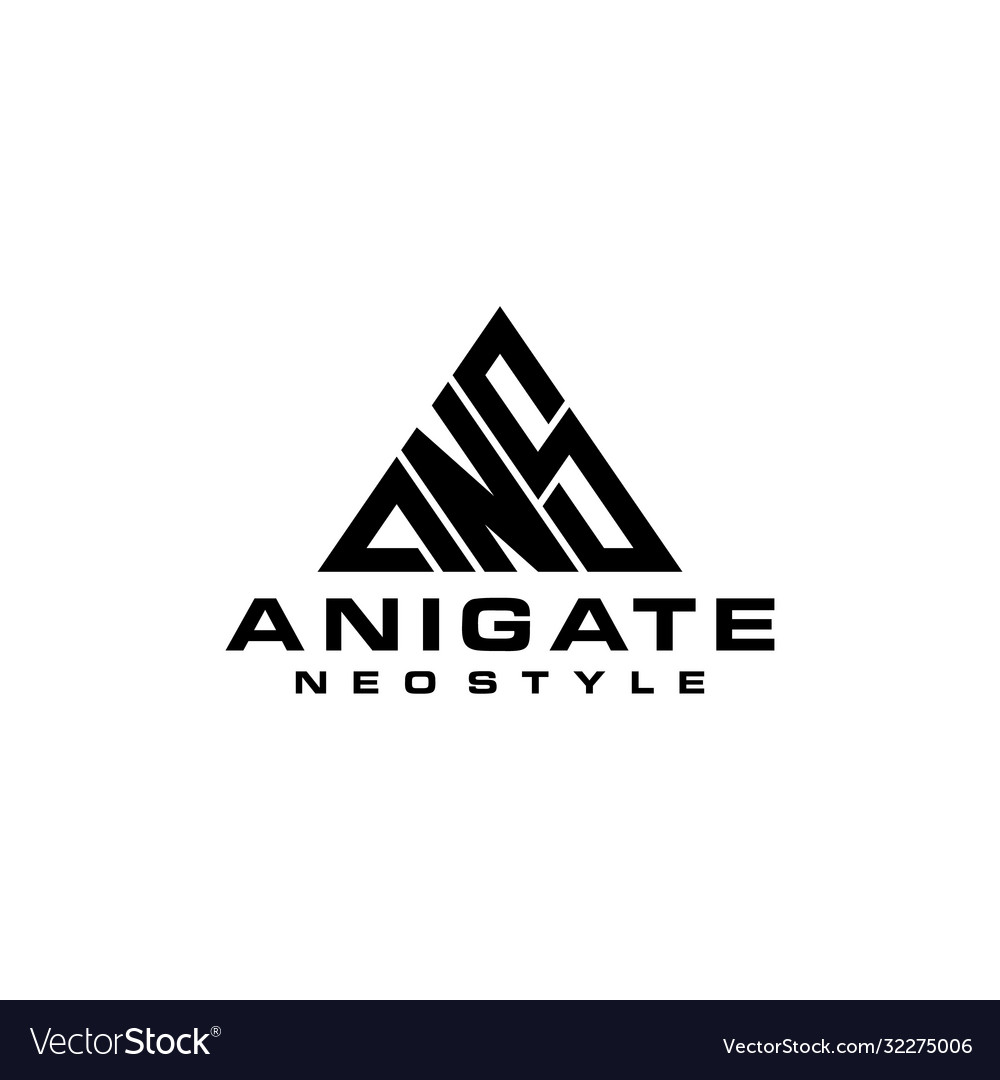 Ans logo Royalty Free Vector Image - VectorStock