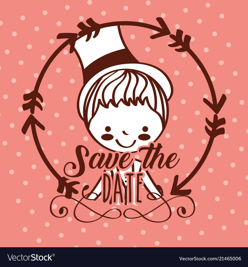 Save the date wedding