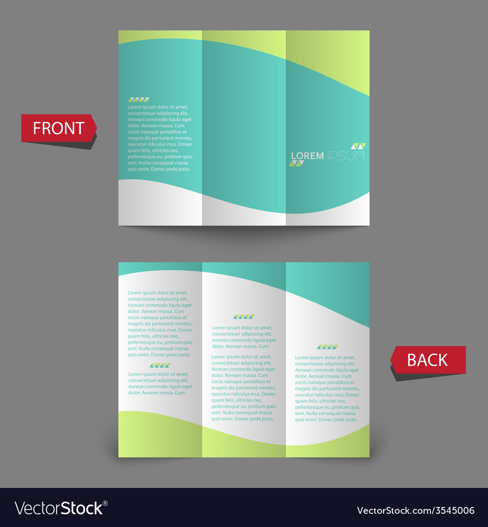 design brochure templates free download z trifold