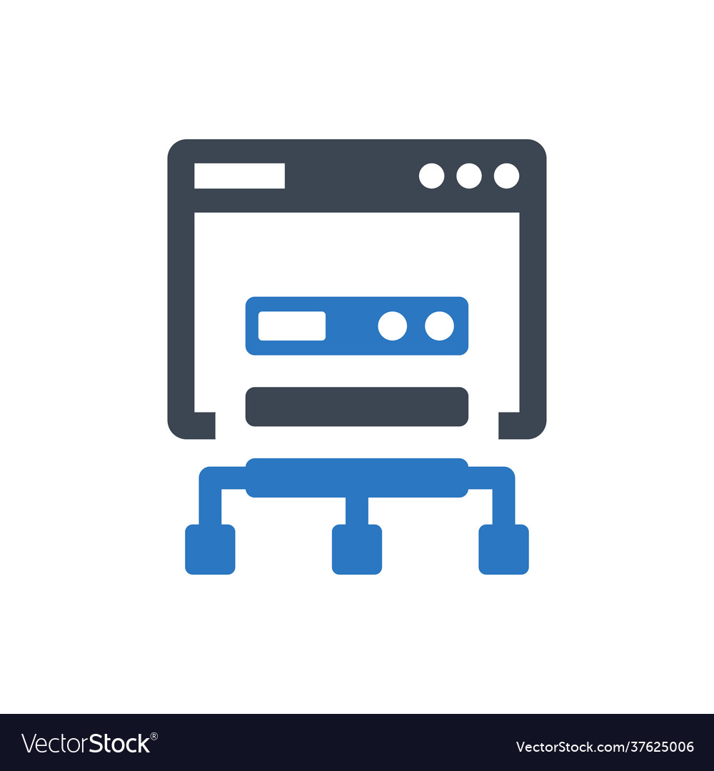 Web hosting icon