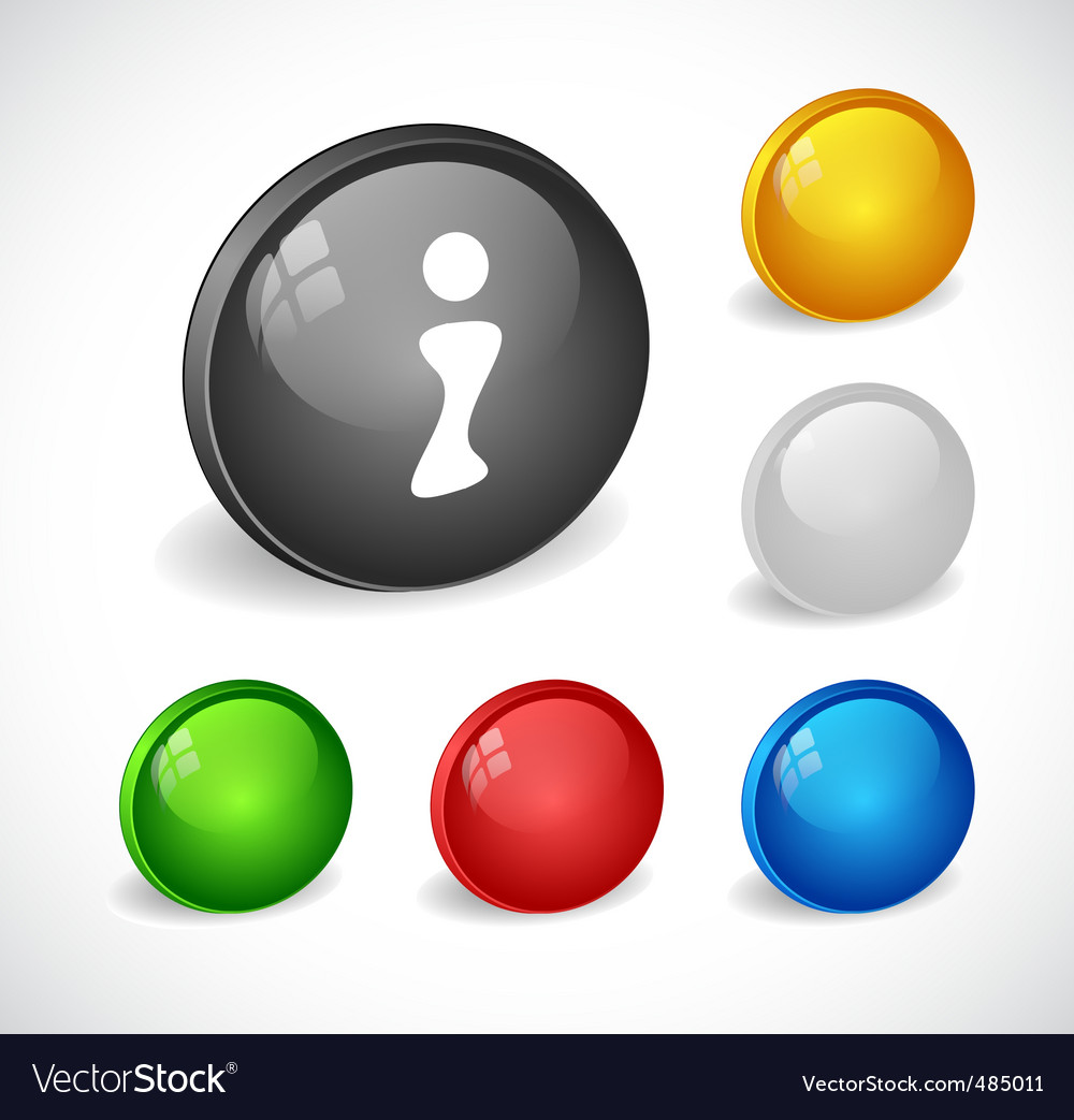 Color 3d buttons for web
