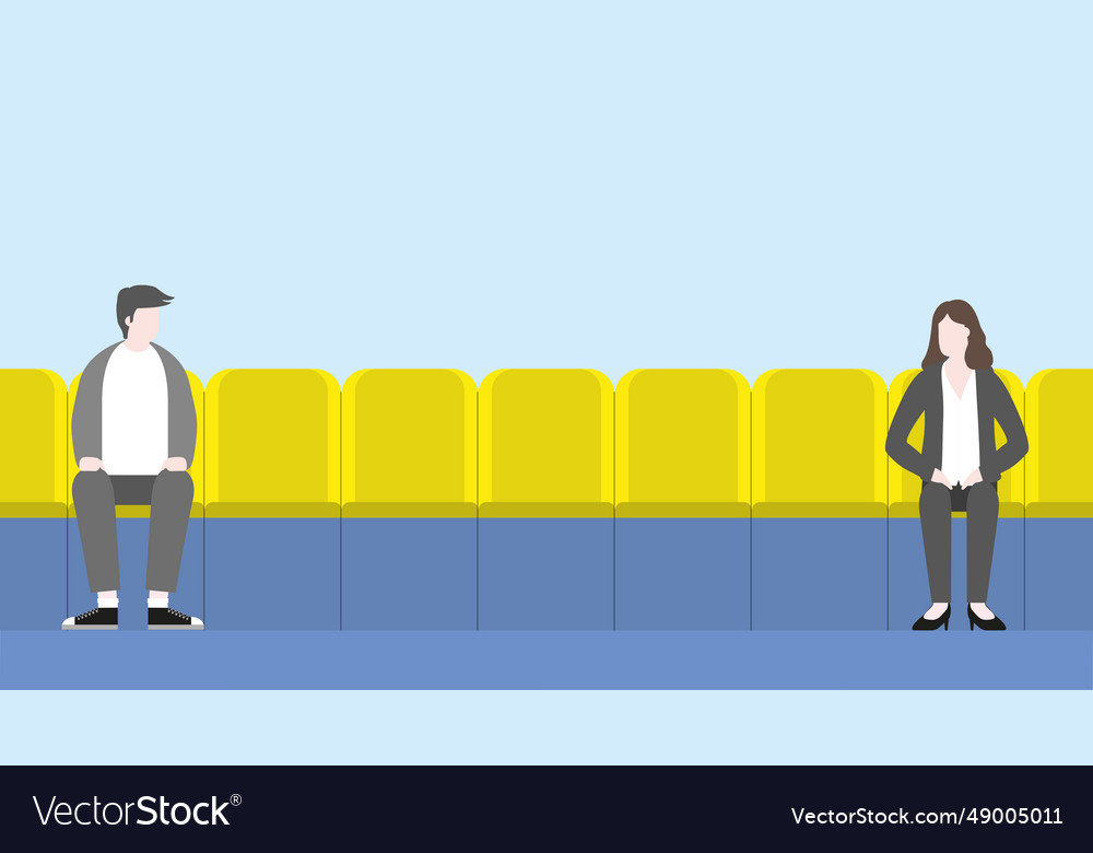 stay-apart-and-social-distancing-for-a-while-vector-image