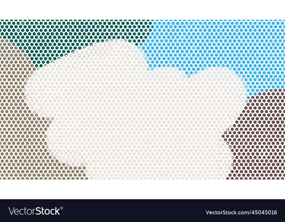 Abstract splash pattern background memphis Vector Image