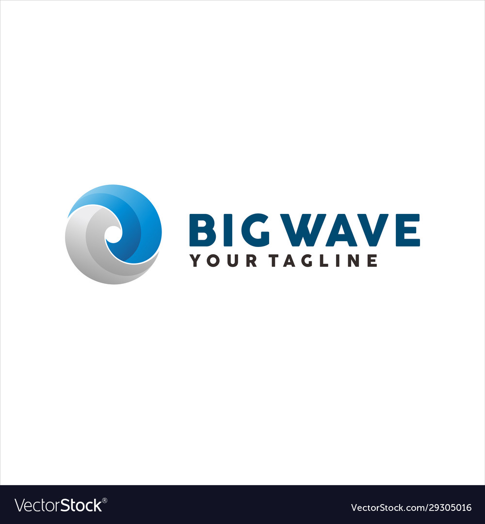 Big wave logo design inspiration