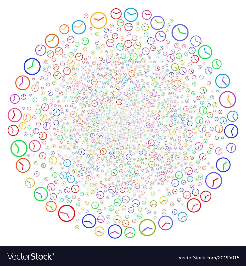 Clock curl motion