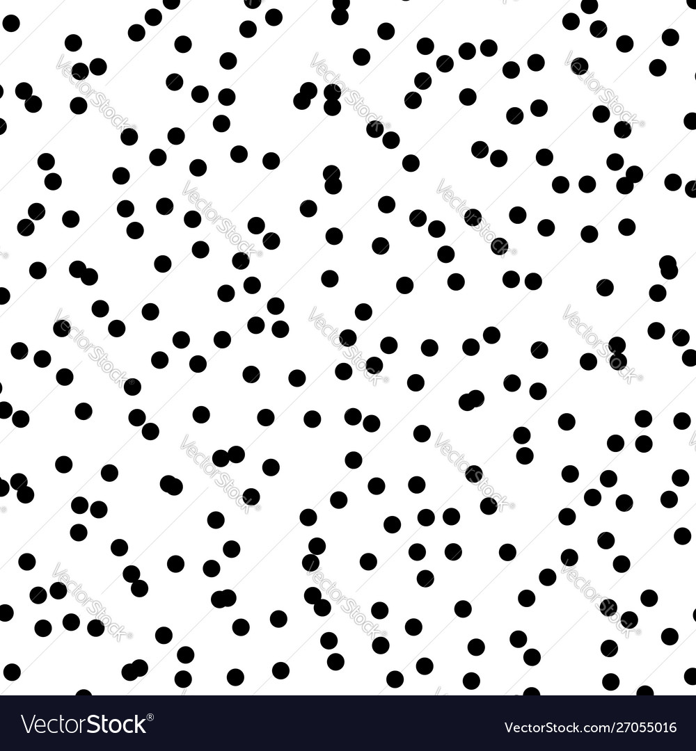 Random dots circles pattern background vector image Random dots circles pattern background