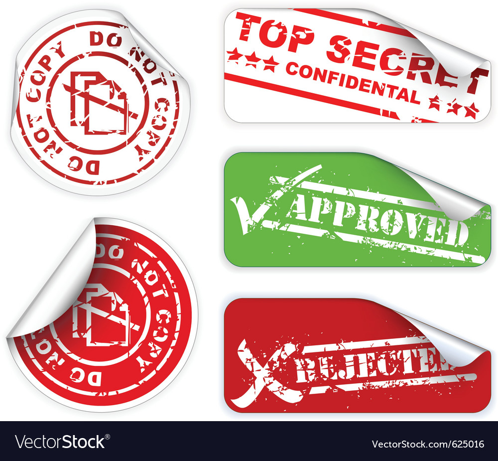 Top secret labels