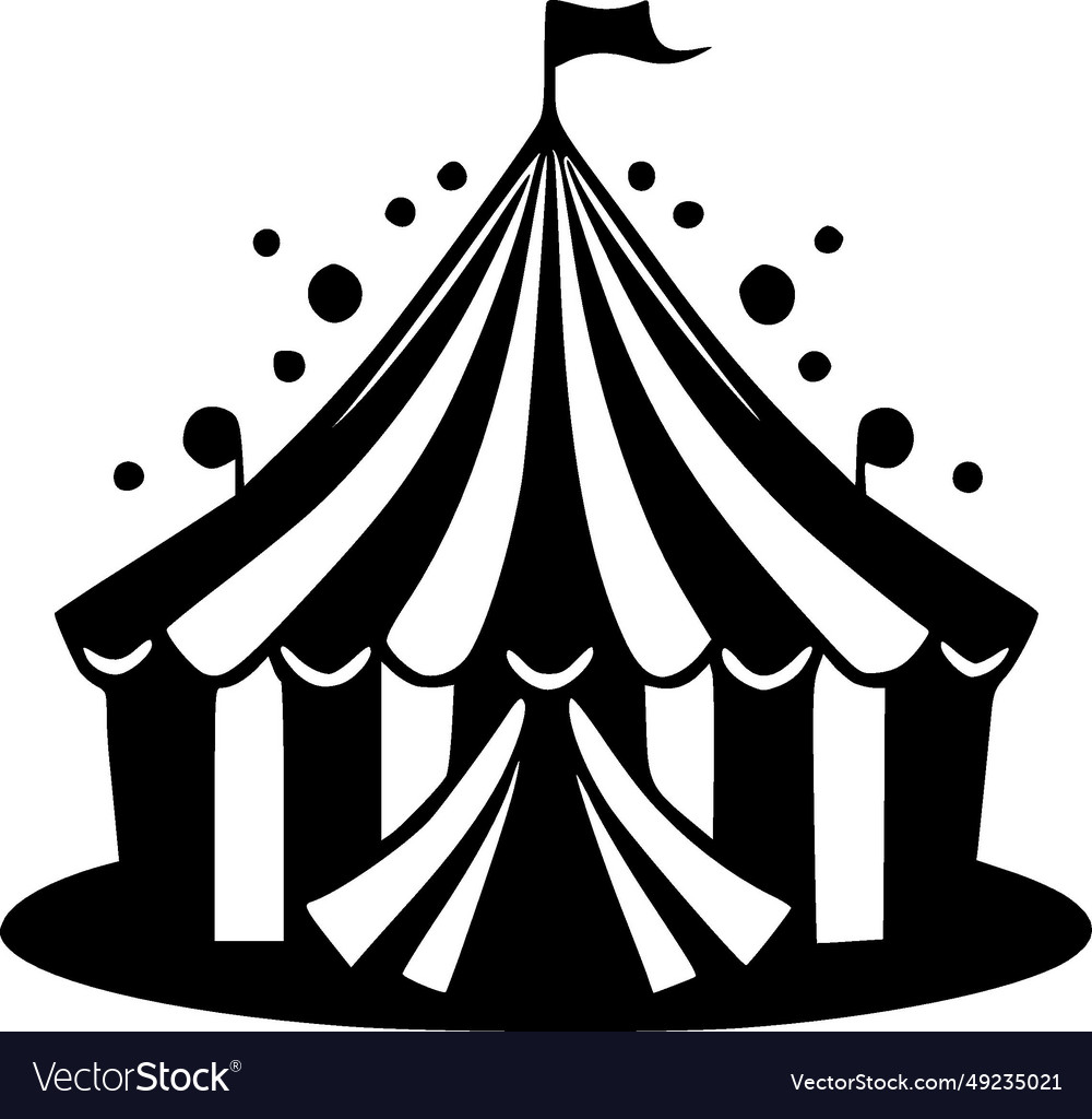 Circus - minimalist and flat logo