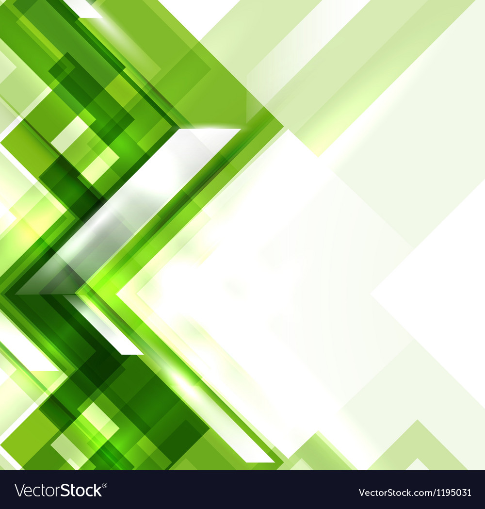 Green modern geometric abstract Royalty Free Vector Image