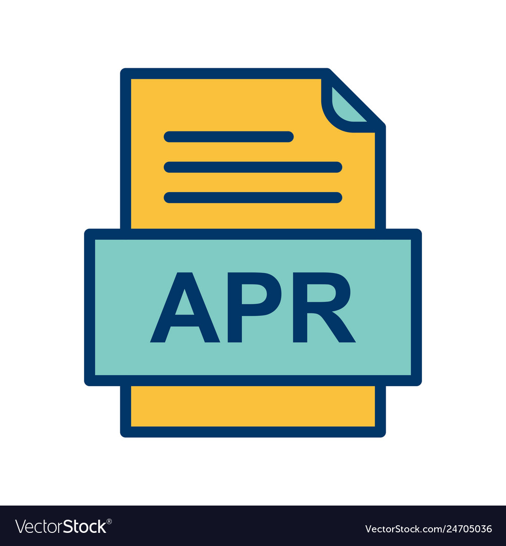 Apr file document icon