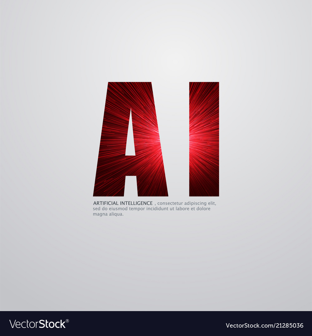 Artificial intelligence Royalty Free Vector Image
