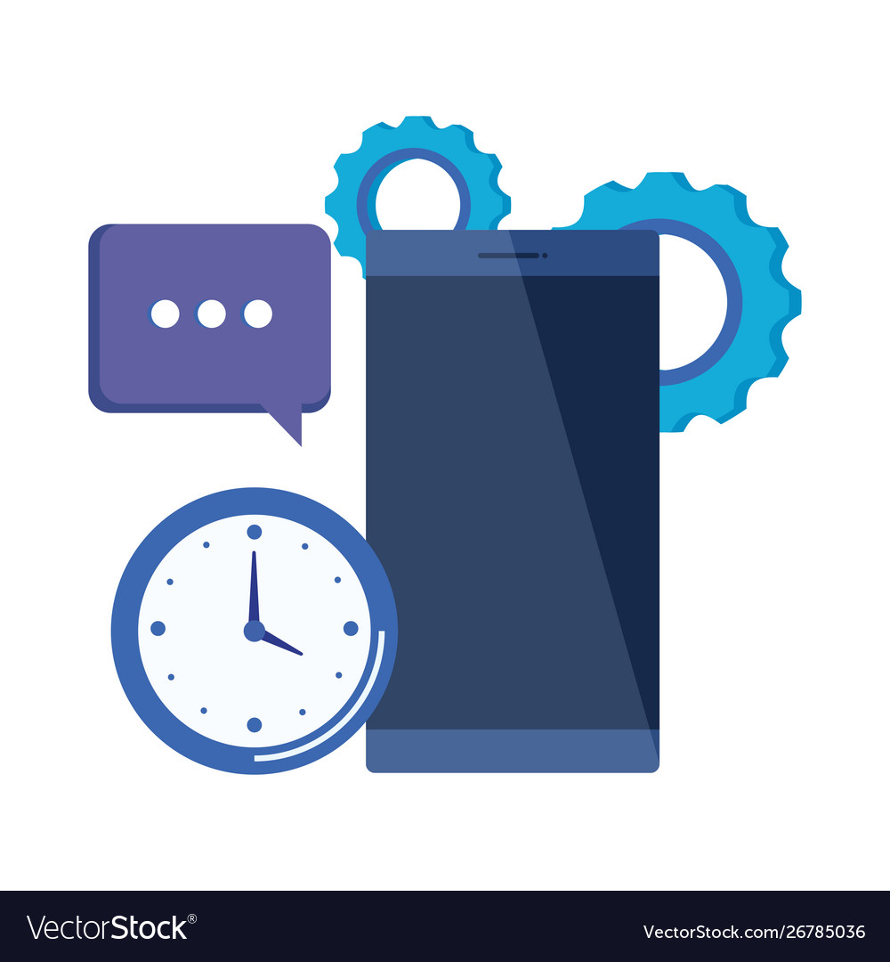 Smartphone device with time clock