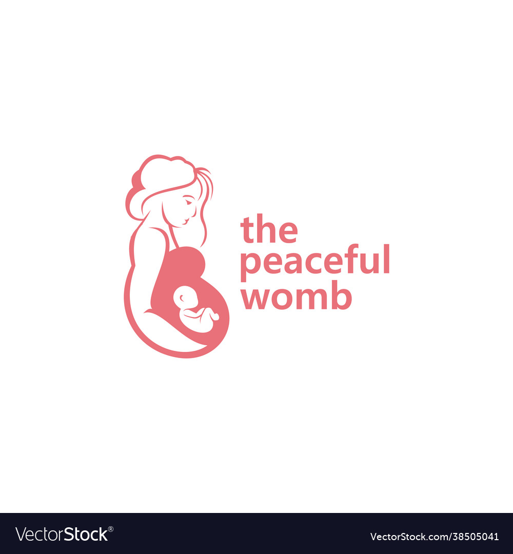 Peaceful womb logo design