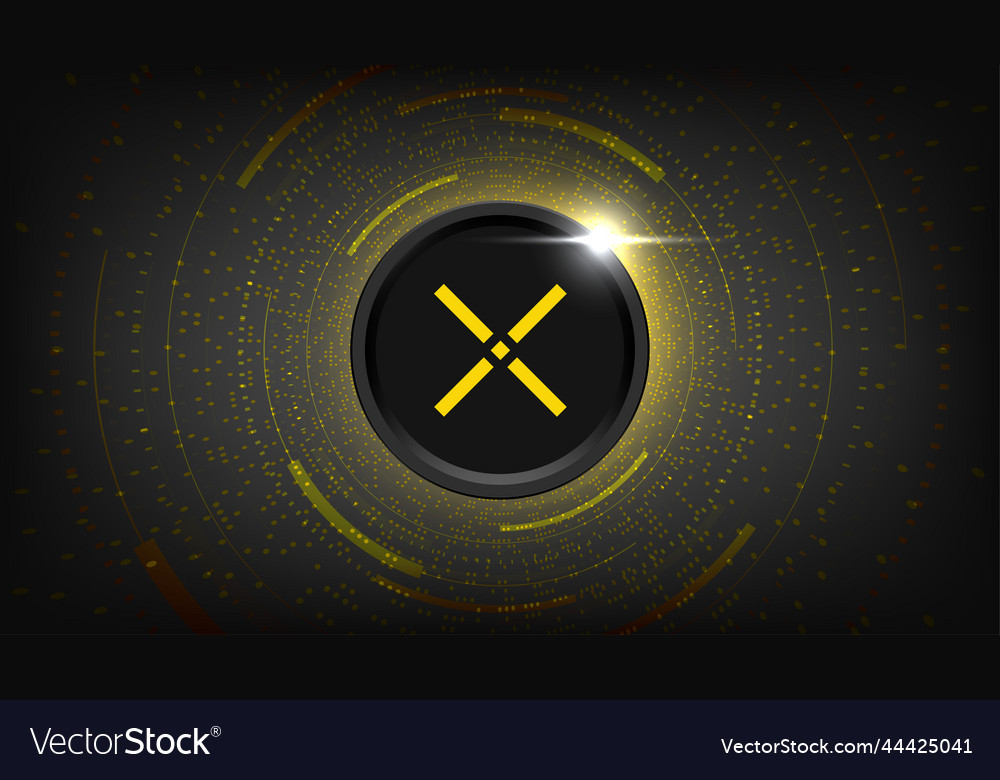 Pundi x new pundix coin cryptocurrency concept vector image Pundi x new pundix coin cryptocurrency concept