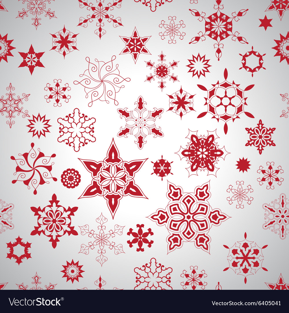 Winter Snowflake Pattern