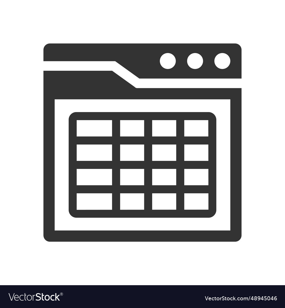 Flowchart interface icon