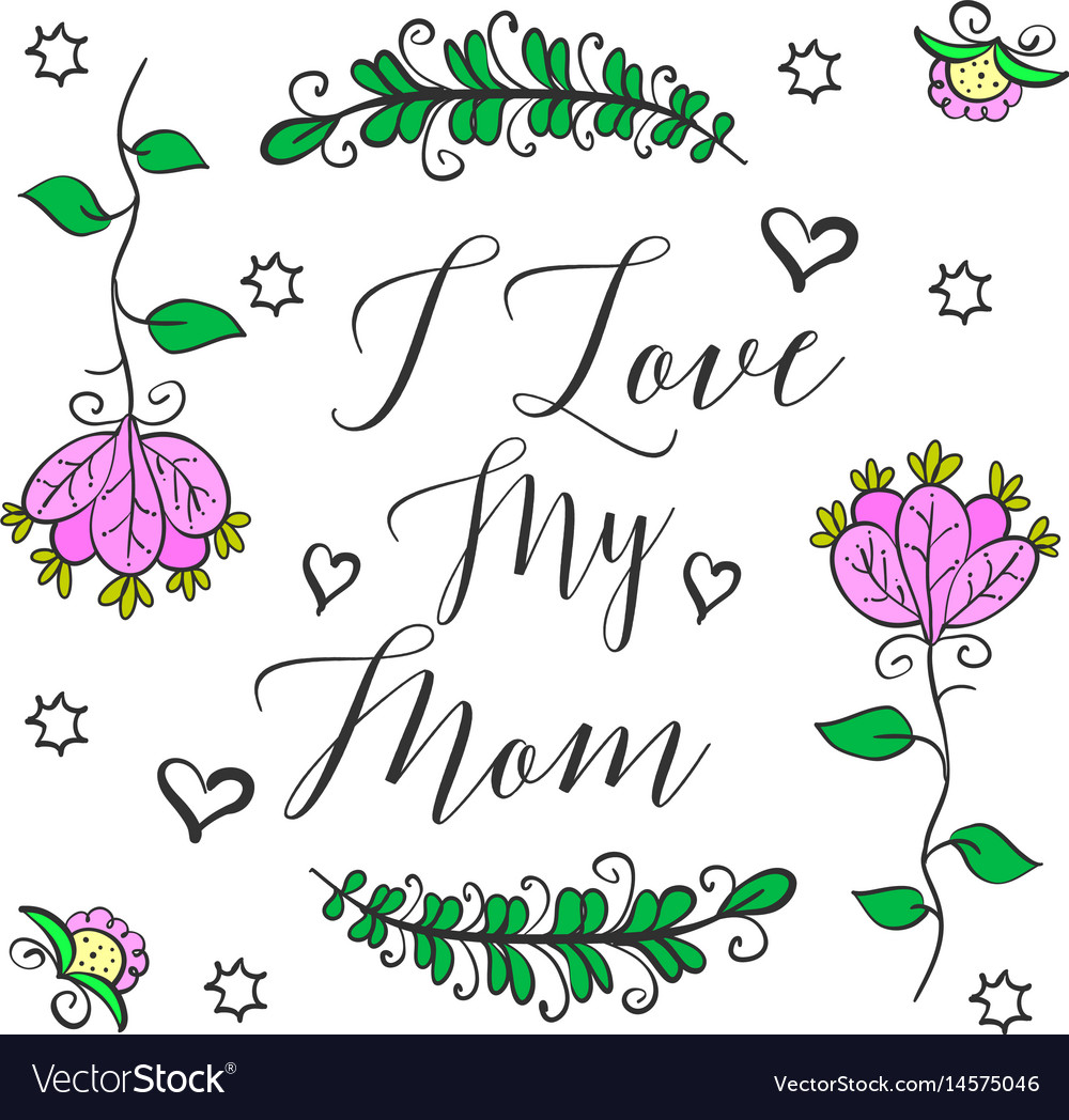 Happy mother day design style