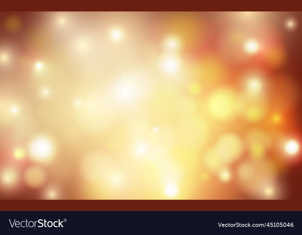Sunlight bokeh soft light abstract background vector image Sunlight bokeh soft light abstract background