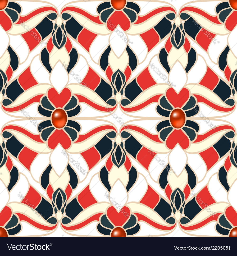 Abstract multicolored seamless pattern