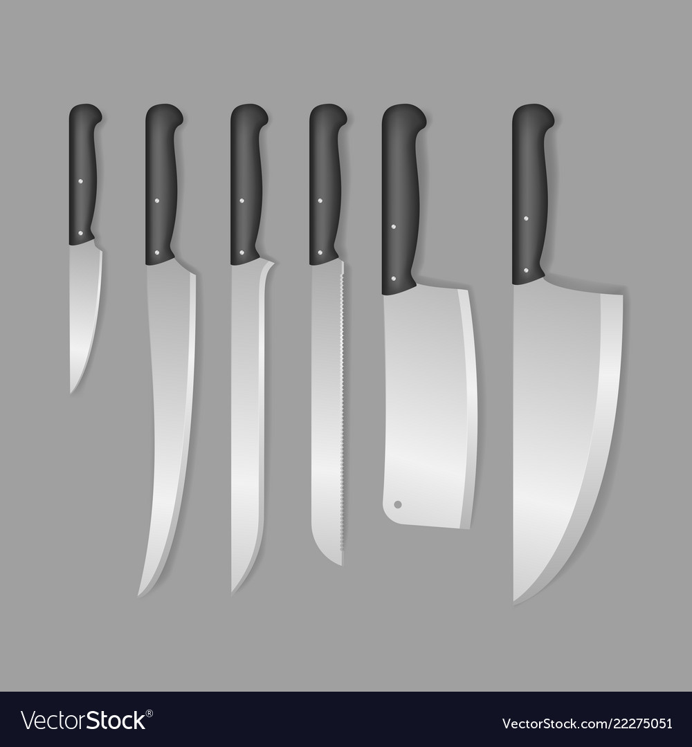Metzger Messer Set - Stahlklingen