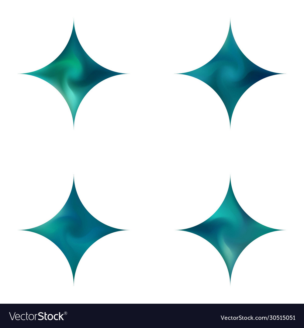 Chromatic backdrop with form a shape vector image Chromatic backdrop with form a shape