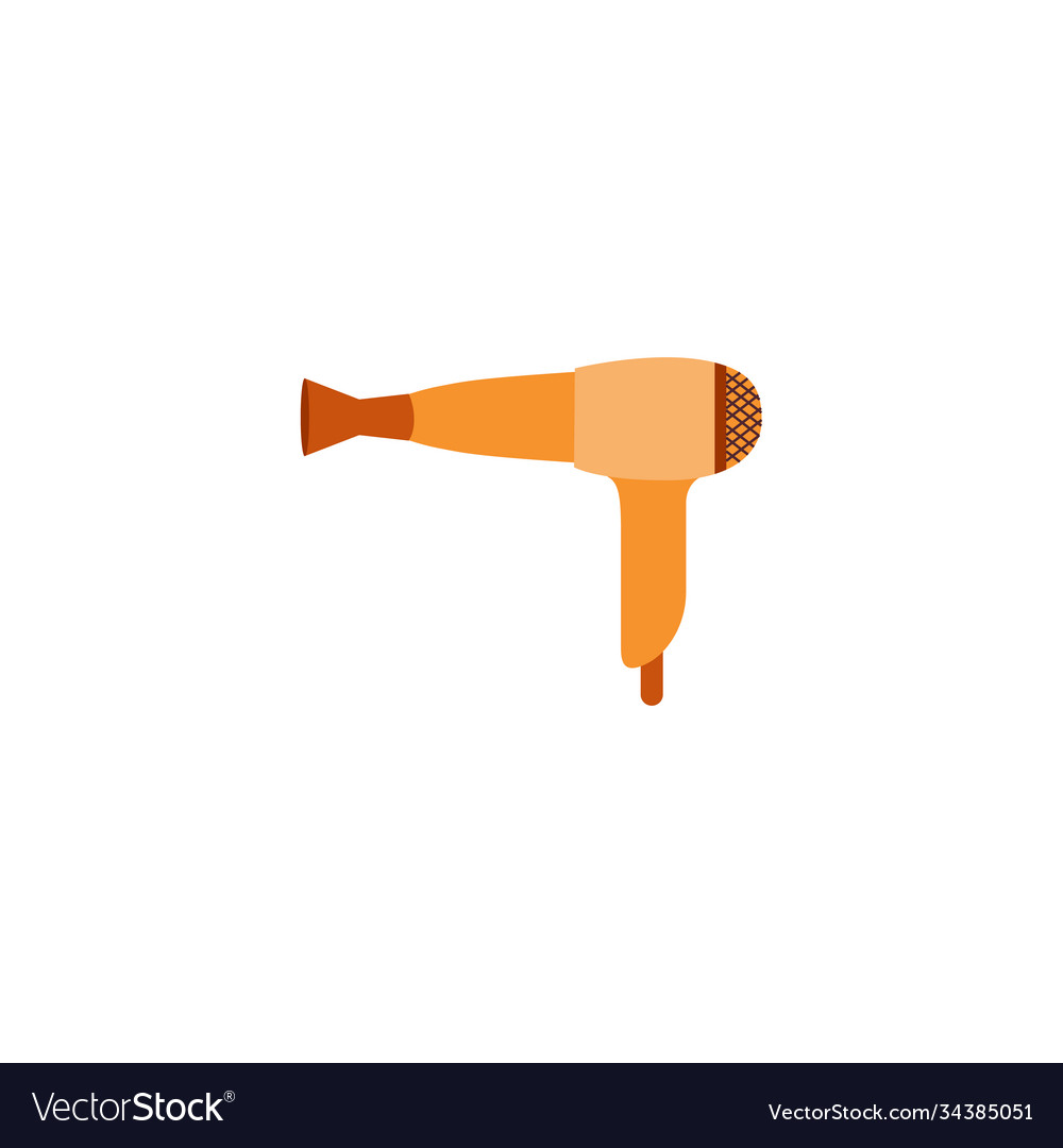 orange blow dryer