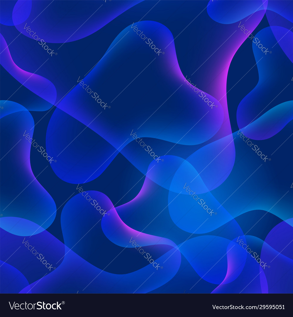 Seamless pattern with transparent liquid vector image Seamless pattern with transparent liquid