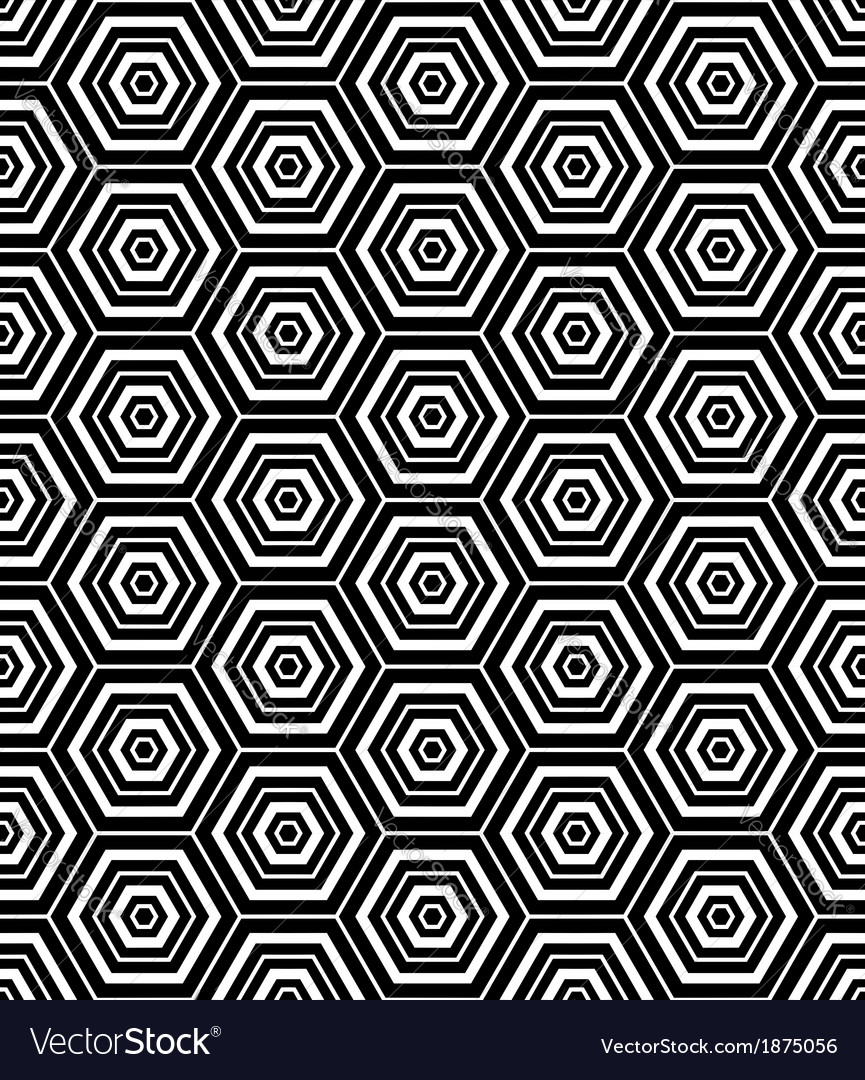 Hexagonal Geometric Pattern