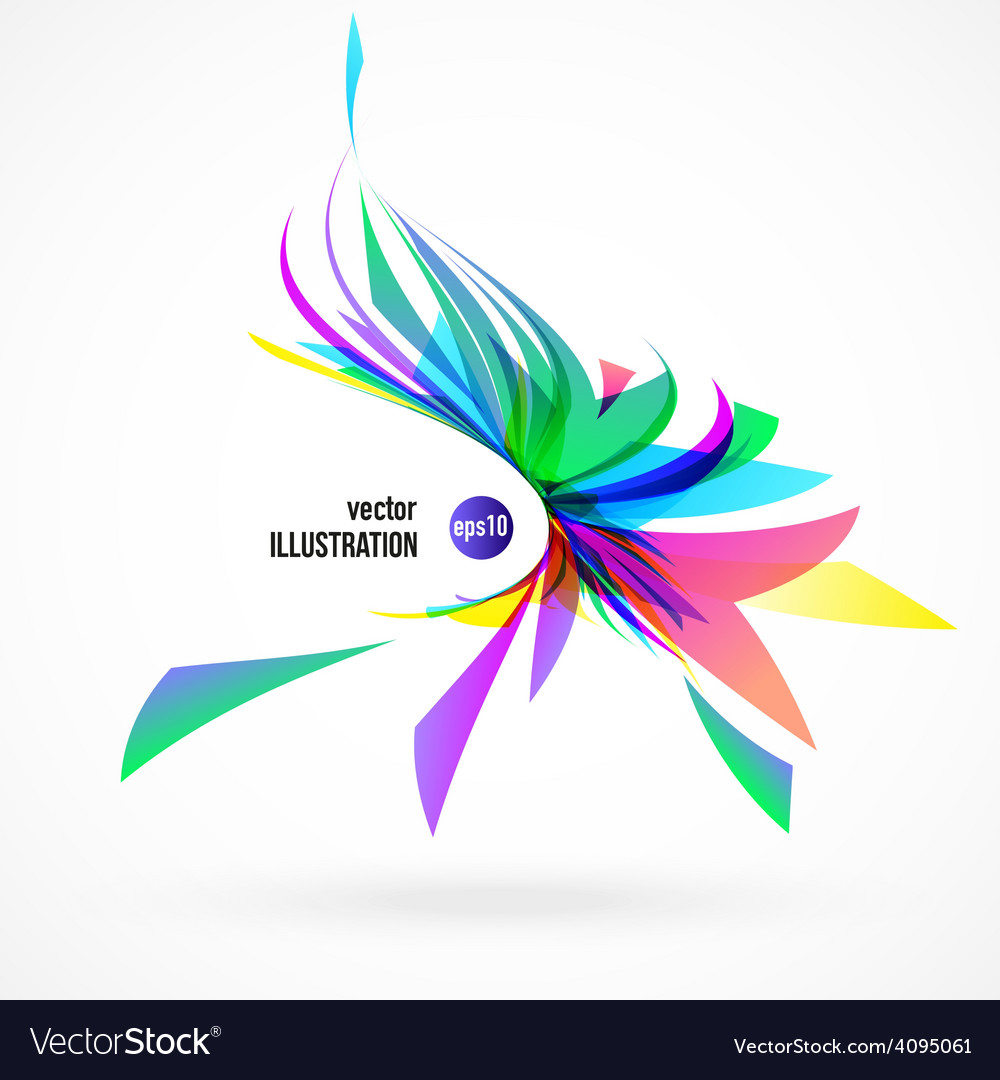 Abstract background of colorful fragments