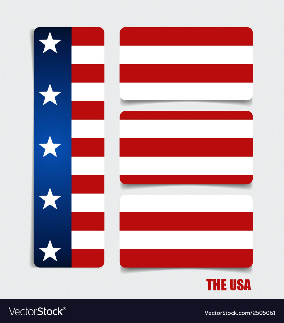 American flag flags concept design