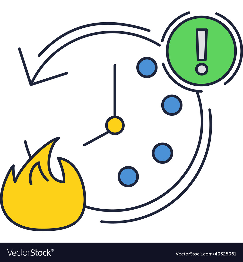 Deadline time icon clock hour timer