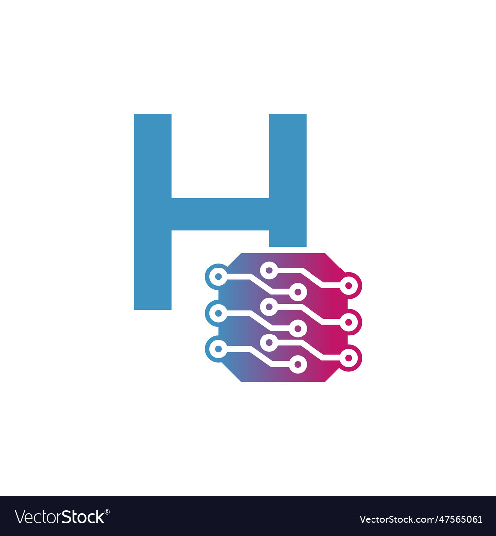 Programming code and technology logo template