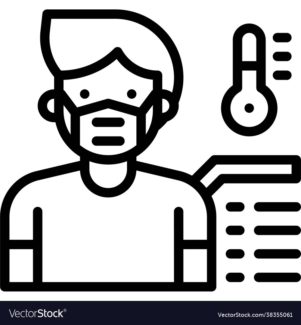 Temperature monitoring icon vaccine development