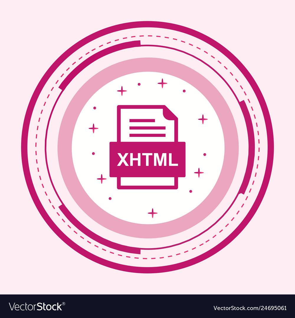 Xhtml Datei-Dokument-Symbol