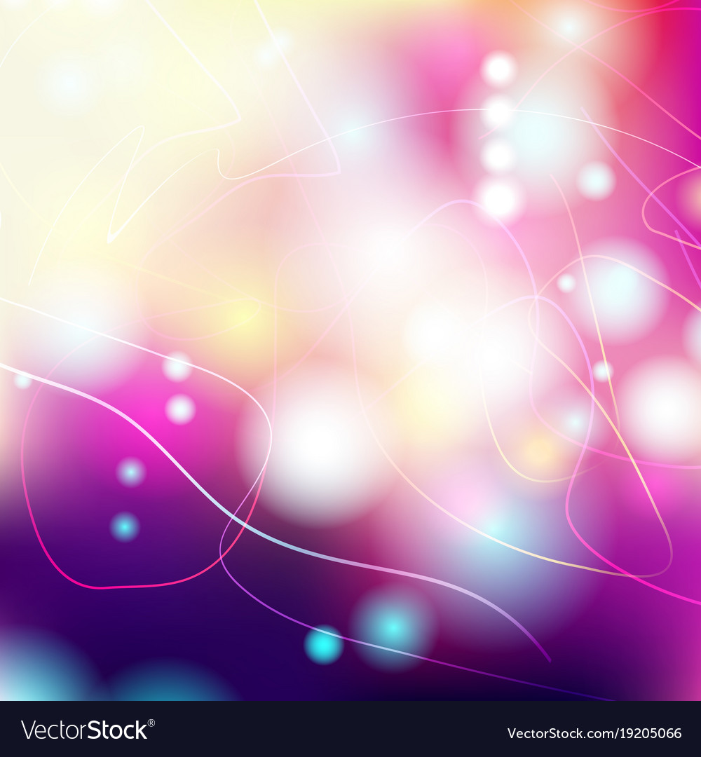 Abstract defocused bokeh lights background