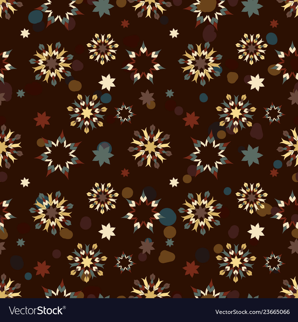 Abstract seamless background of patterns