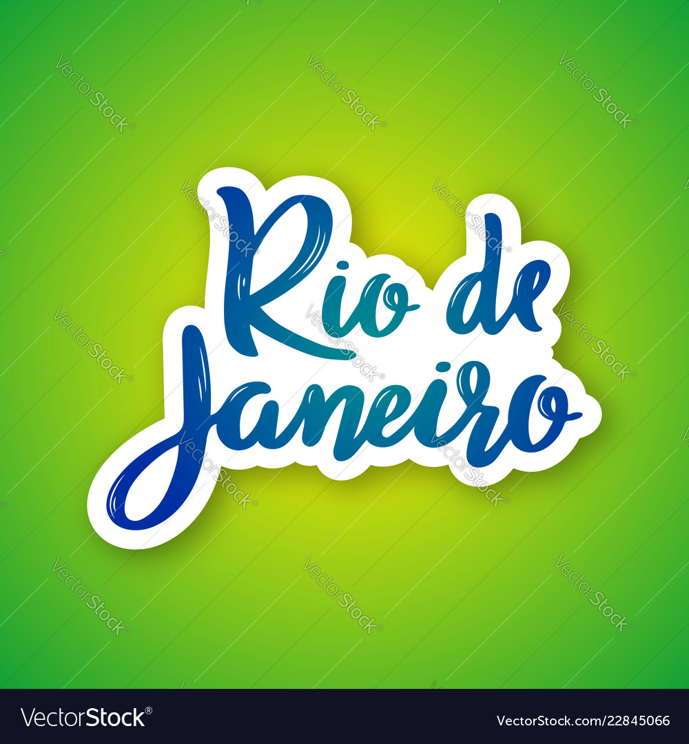 Rio de janeiro - Handschrift