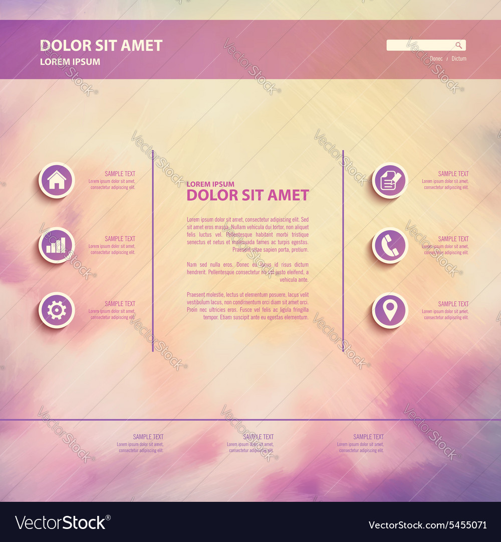 Abstract Website Background