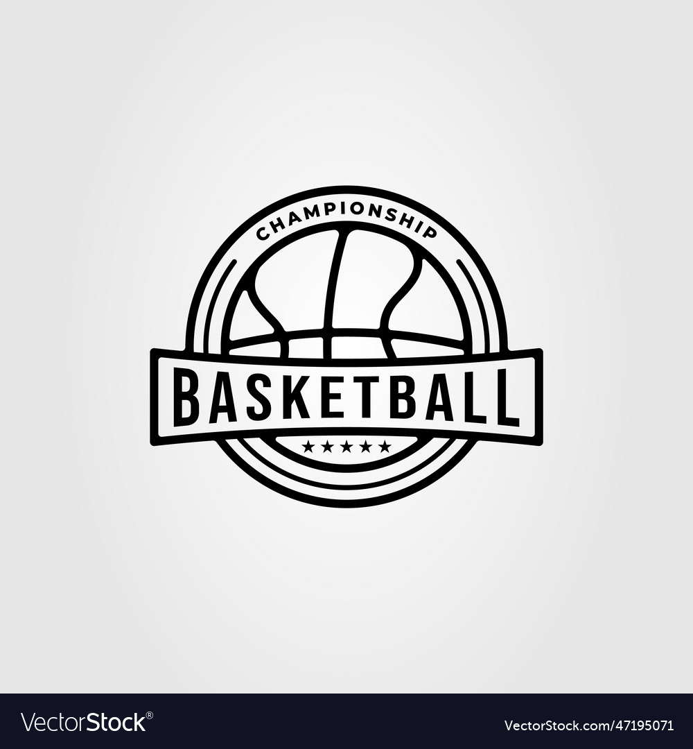 Basket Ball oder Basketball Club Logo Design