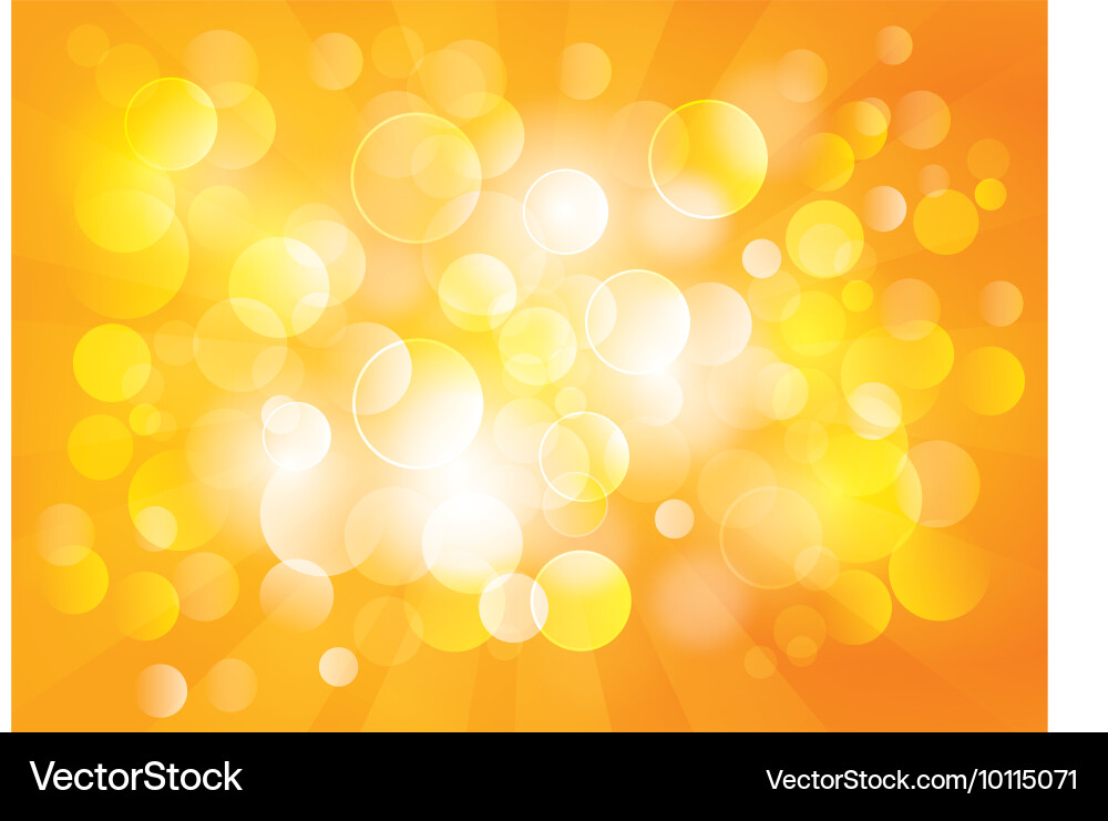Bokeh background Royalty Free Vector Image - VectorStock