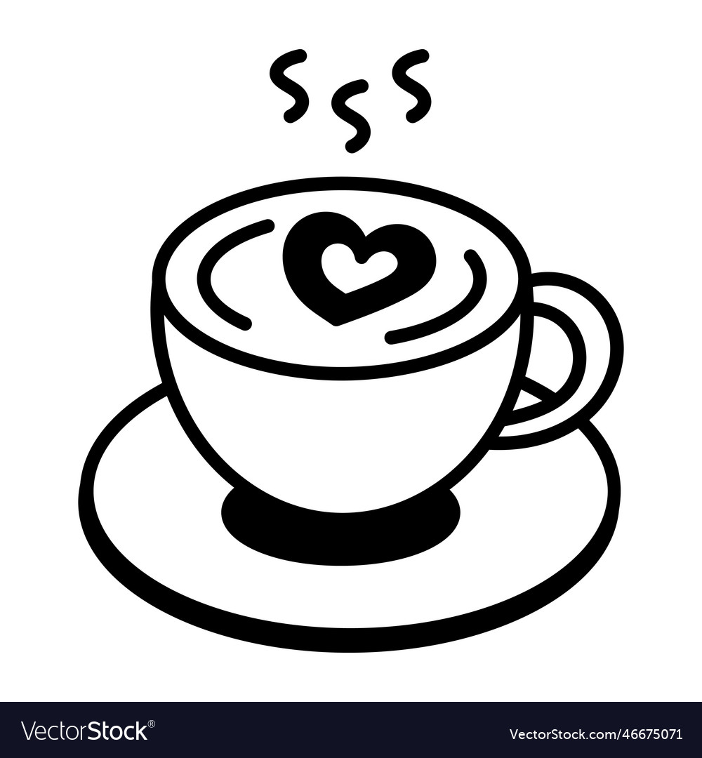 Coffee cup Royalty Free Vector Image - VectorStock