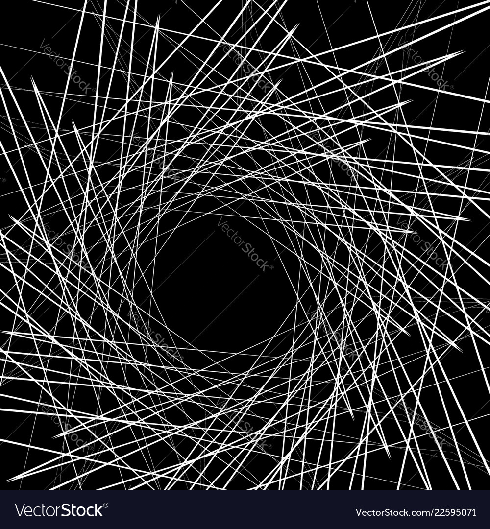 Dynamic irregular geometric lines rough edgy vector image Dynamic irregular geometric lines rough edgy