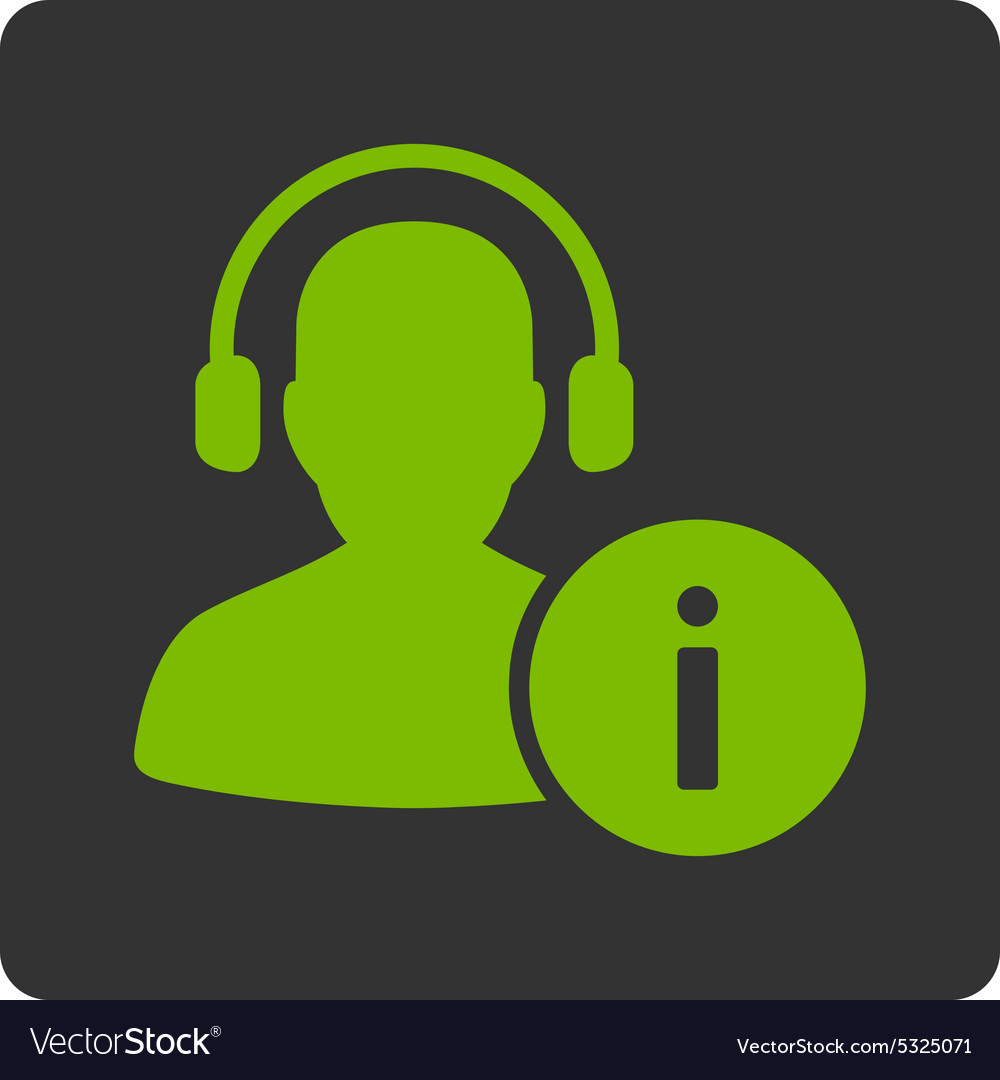 Help desk icon from commerce buttons overcolor set