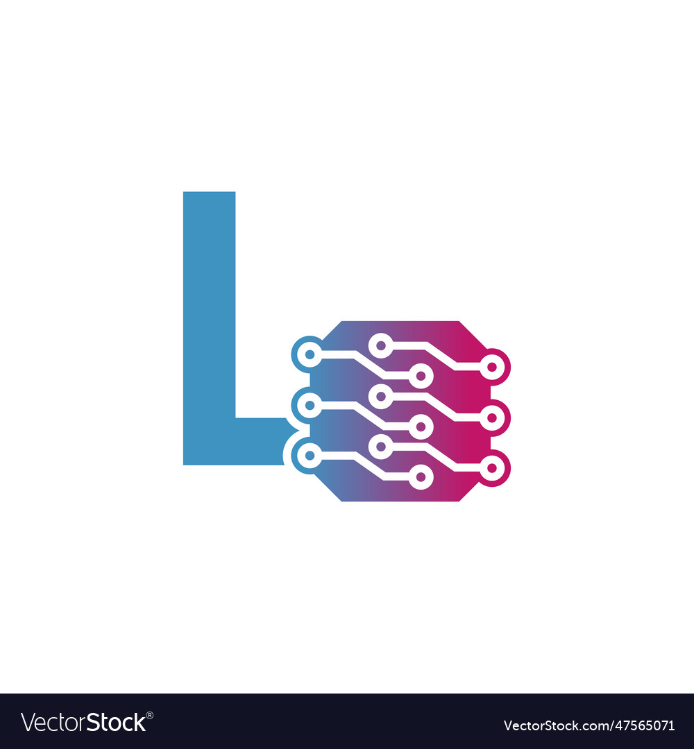 Programming code and technology logo template