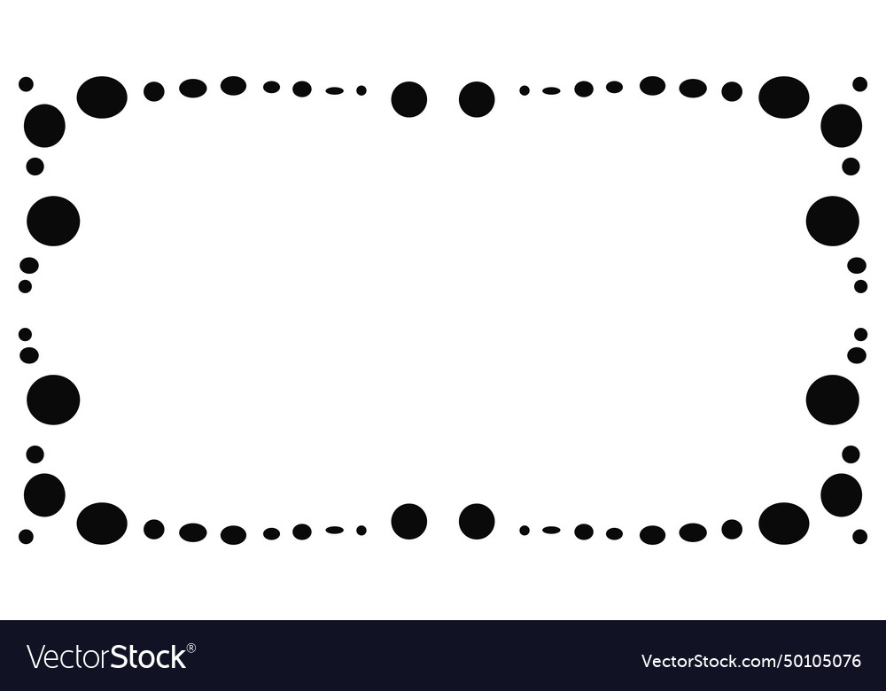 Abstract background with black frame