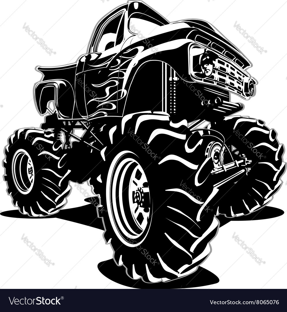 Free Free 313 Vector Monster Truck Svg Free SVG PNG EPS DXF File